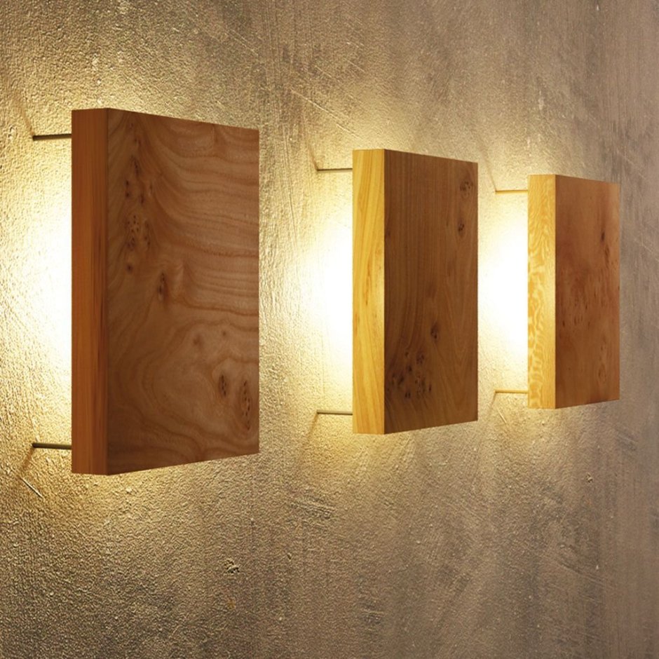 Фигуры с подсветкой на стену