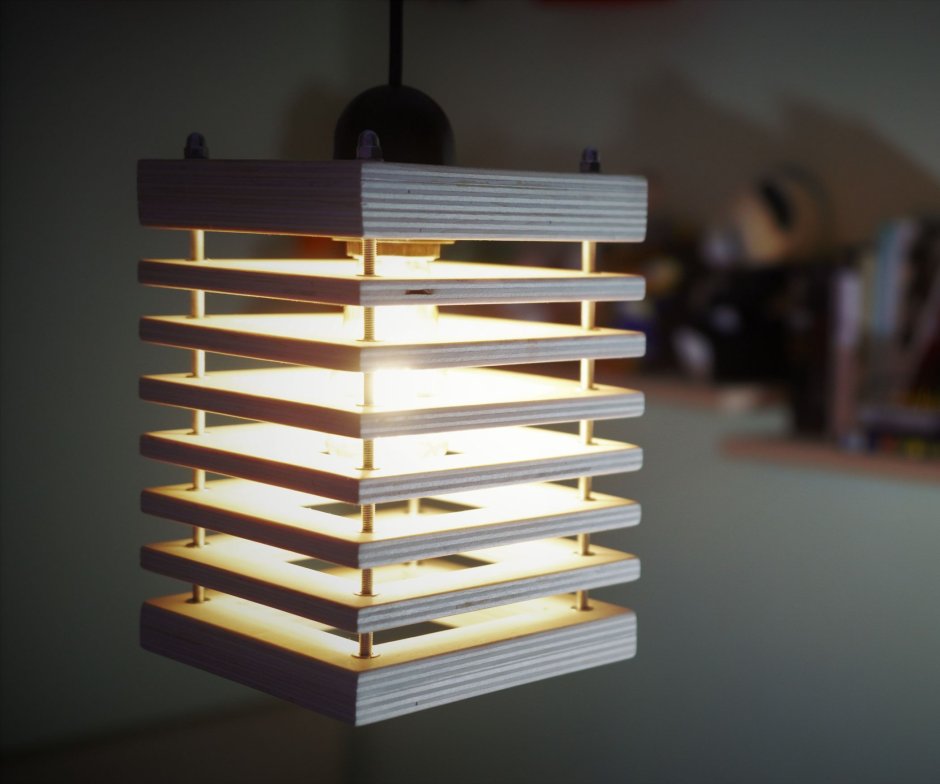 Ночник с абажуром