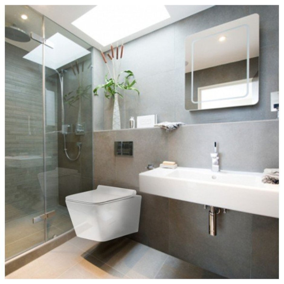 Унитаз подвесной sole Cube