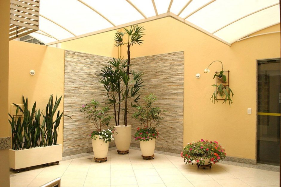 Озеленение коридора