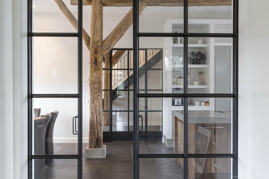 Каскадная перегородка лофт