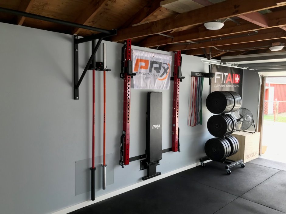 Спортзал в гараже