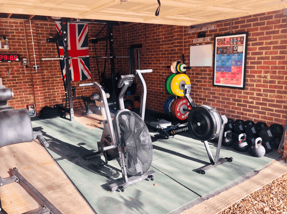 Спортзал в гараже