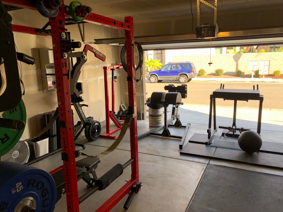 Тренажерный зал на своем участке