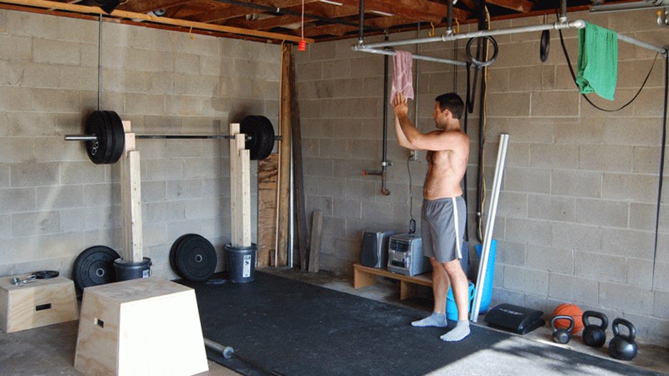 Тренажеры в гараже
