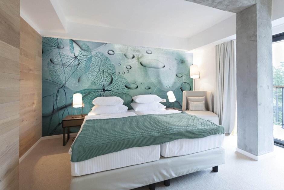 Спальня под мрамор