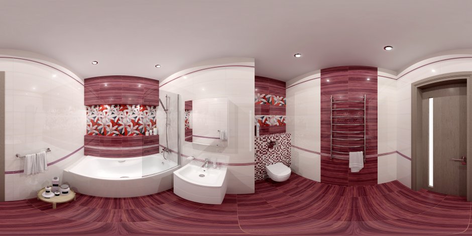 Ванна в стиле арт деко 2021