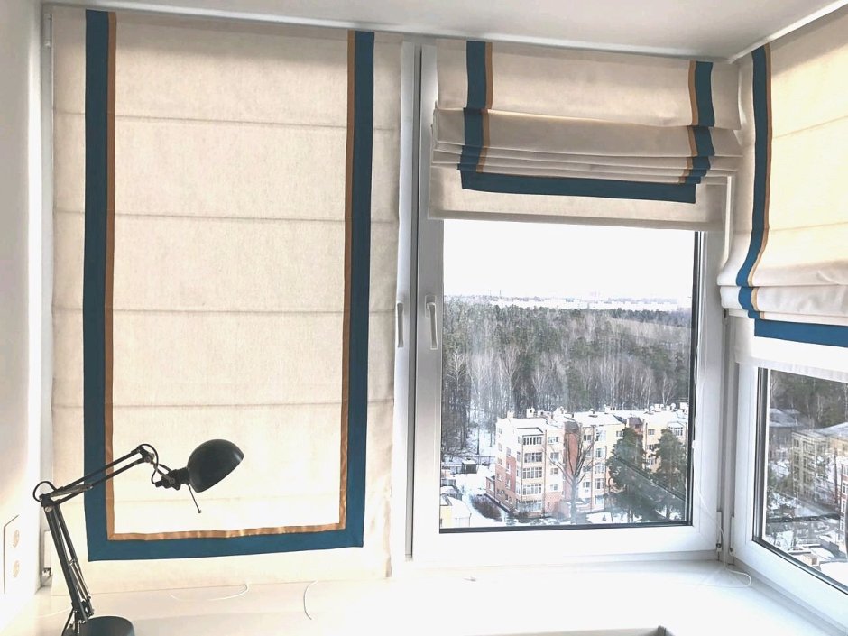 Римские шторы на раму