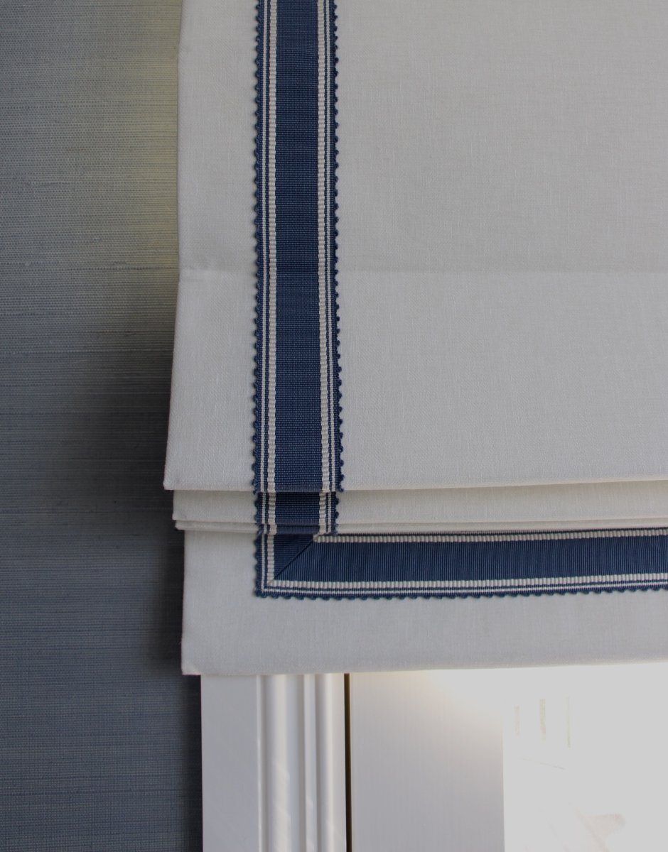 Римские шторы кант снизу