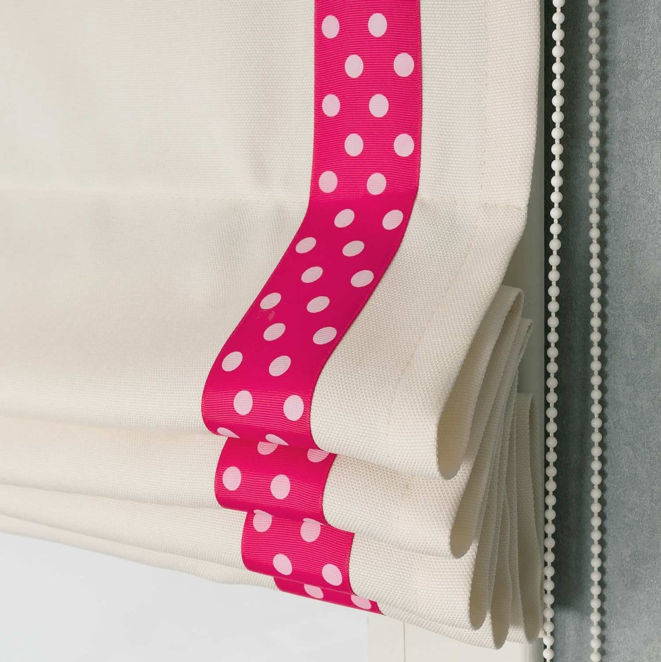 Римские шторы с кантом