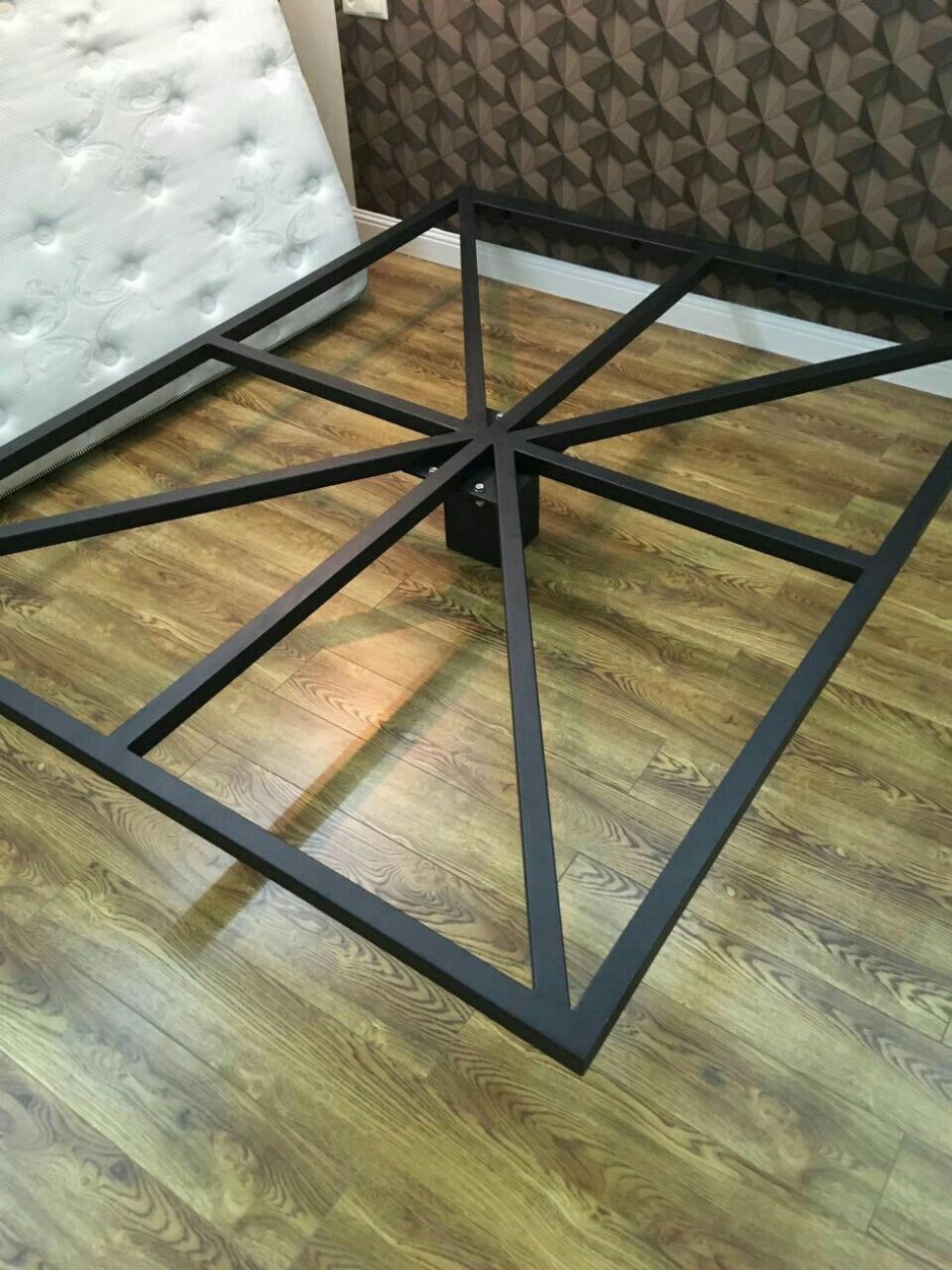 Парящая кровать металлический каркас