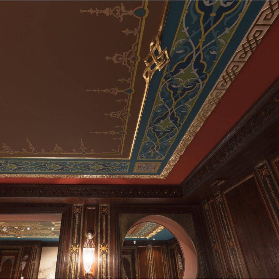 Подвесной потолок в Восточном стиле
