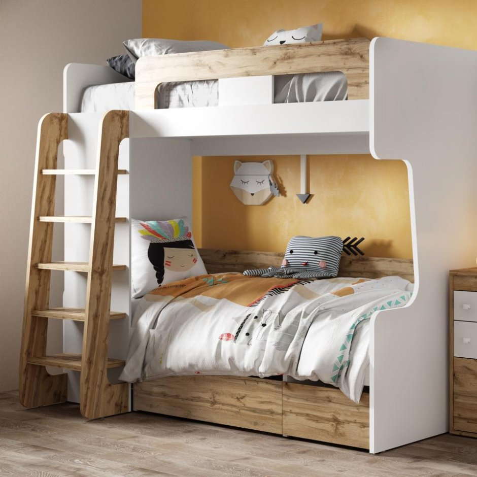 Двухъярусная кровать Аллегро