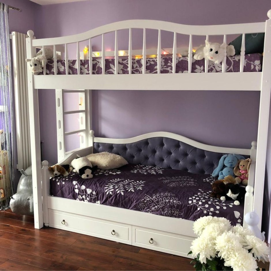 Детская двухэтажная кровать