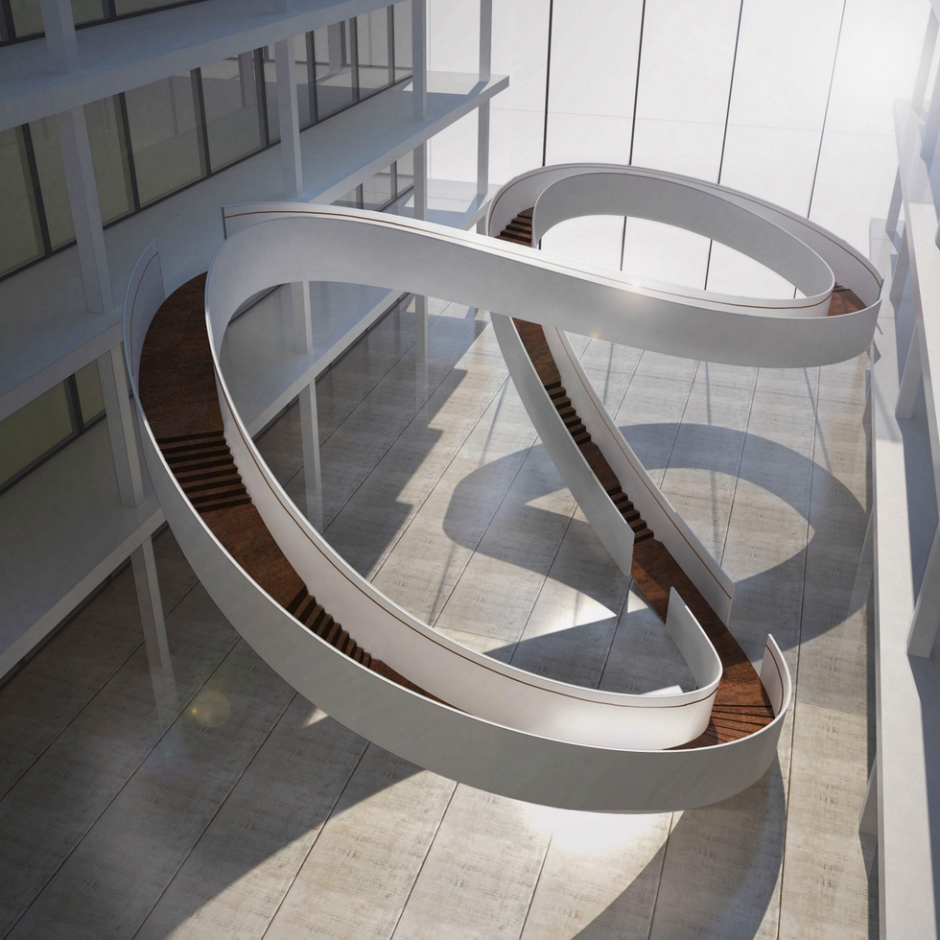 Лента Мебиуса лестница