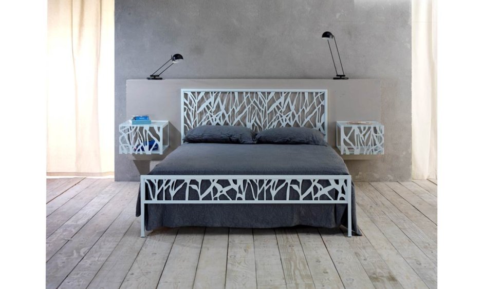 Кровать из лазерной резки металла