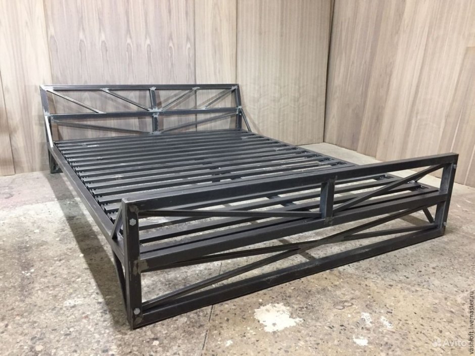 Кровать лофт ЛК-28 "Вестфолл":