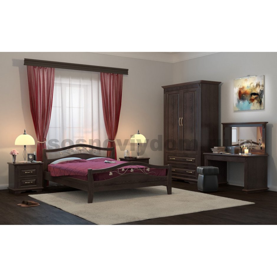 Спальня Элеганца мебель Черноземья