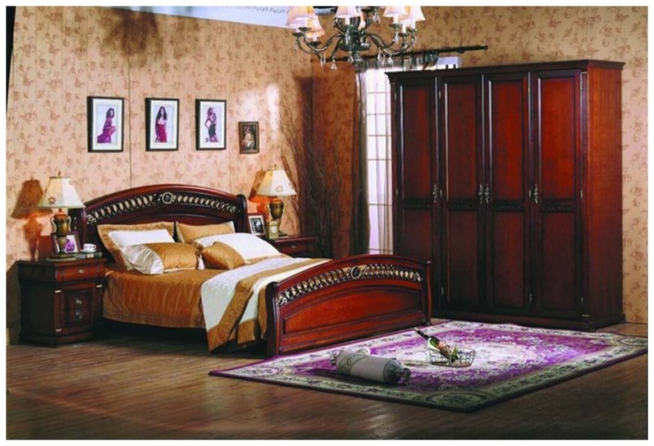 Спальня Элеганца мебель Черноземья
