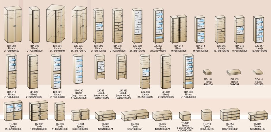 Спальня Орхидея мебель Черноземья