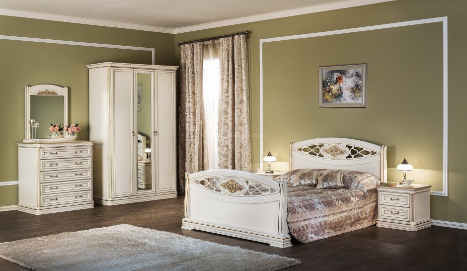 Спальня Адажио Ангстрем цвет Валенсия