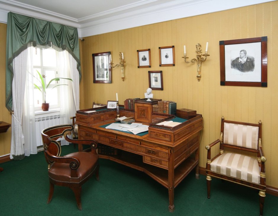 Музей Лермонтова Тарханы, комнаты Лермонтова