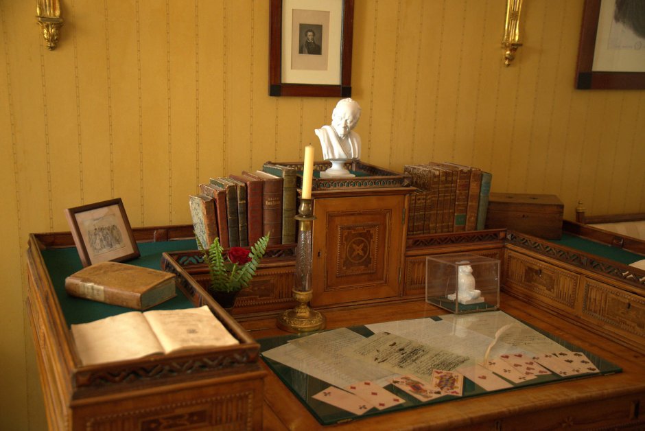 Кабинет Лермонтова в Тарханах