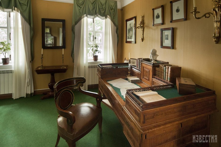 Усадьба Лермонтова в Тарханах кабинет