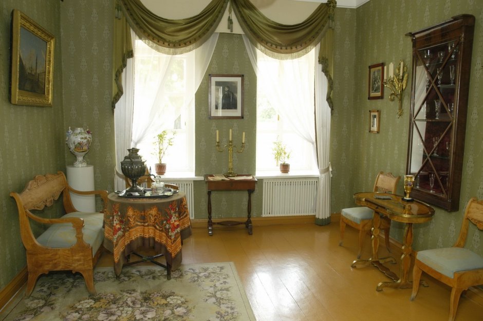 Музей Лермонтова Тарханы, комнаты Лермонтова