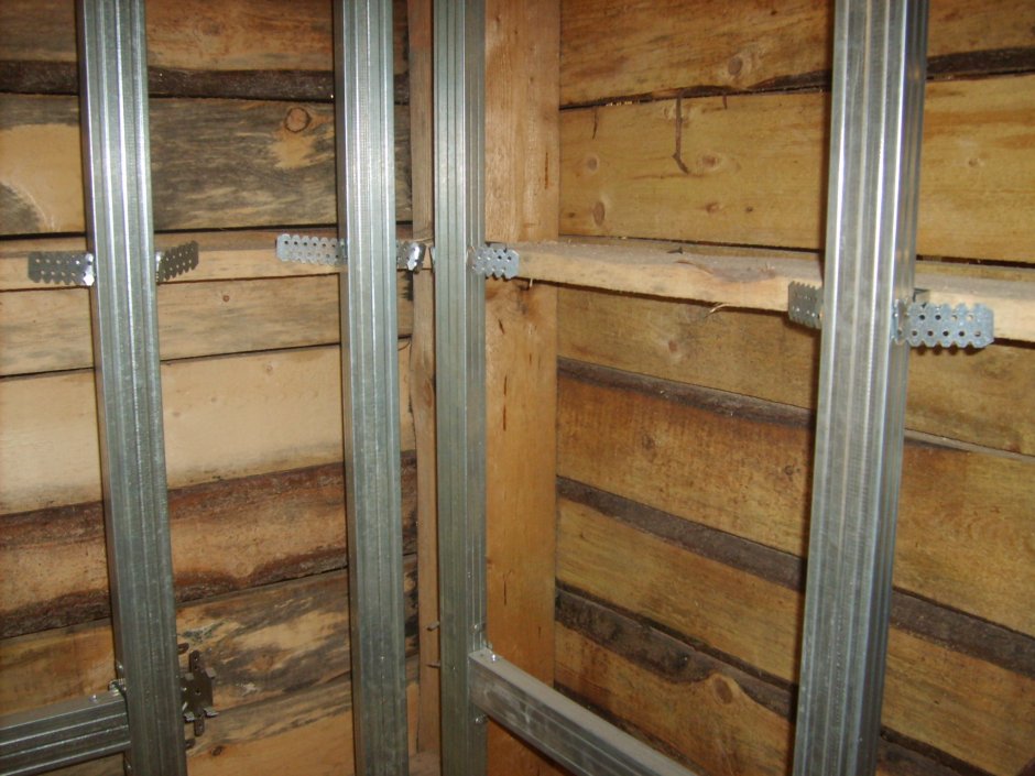 Обрешетка в парилке под вагонку