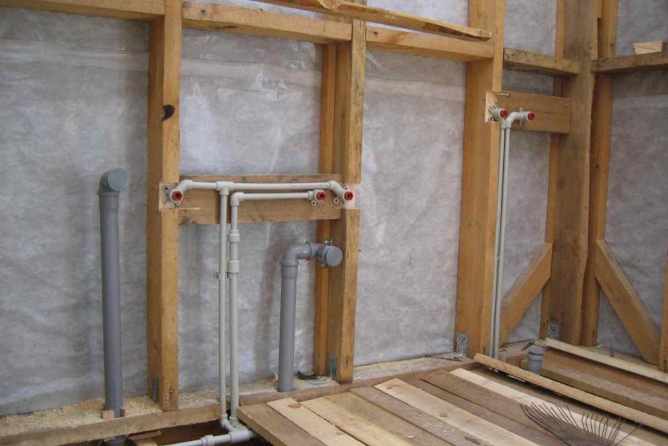 Перекрытия пол кафель узел