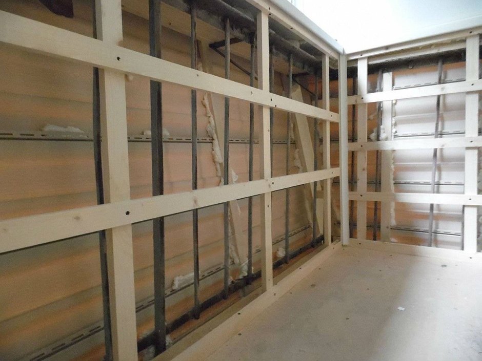 Гипрок OSB каркасная стена