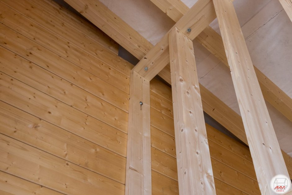 Монтаж металлосайдинга блок Хаус