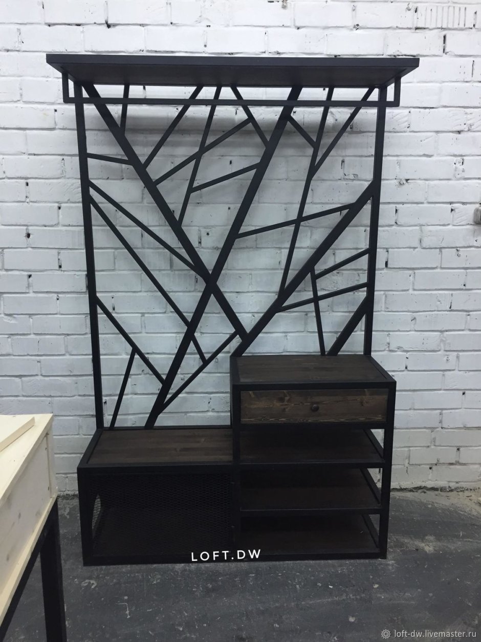 Мебель из профтрубы в стиле Loft