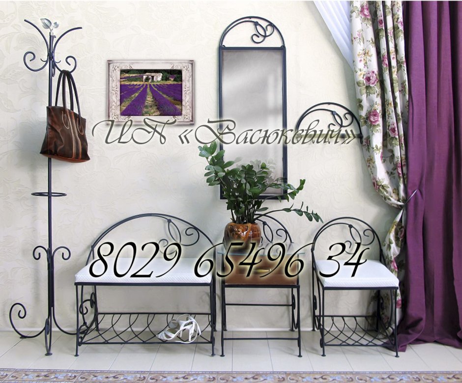 Кованые изделия в интерьере
