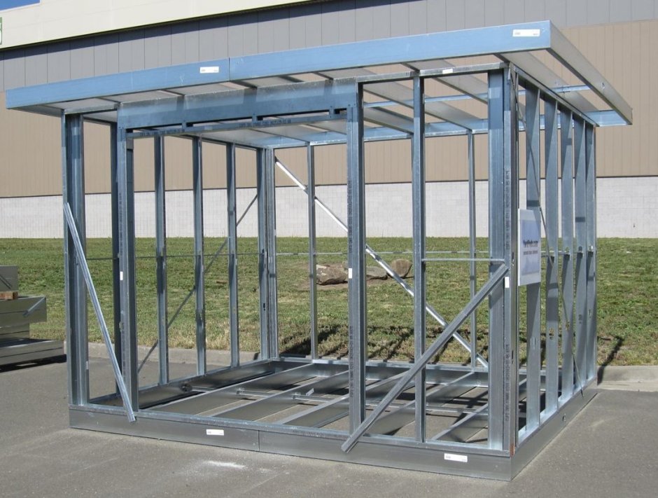 Бытовка из ЛСТК каркас