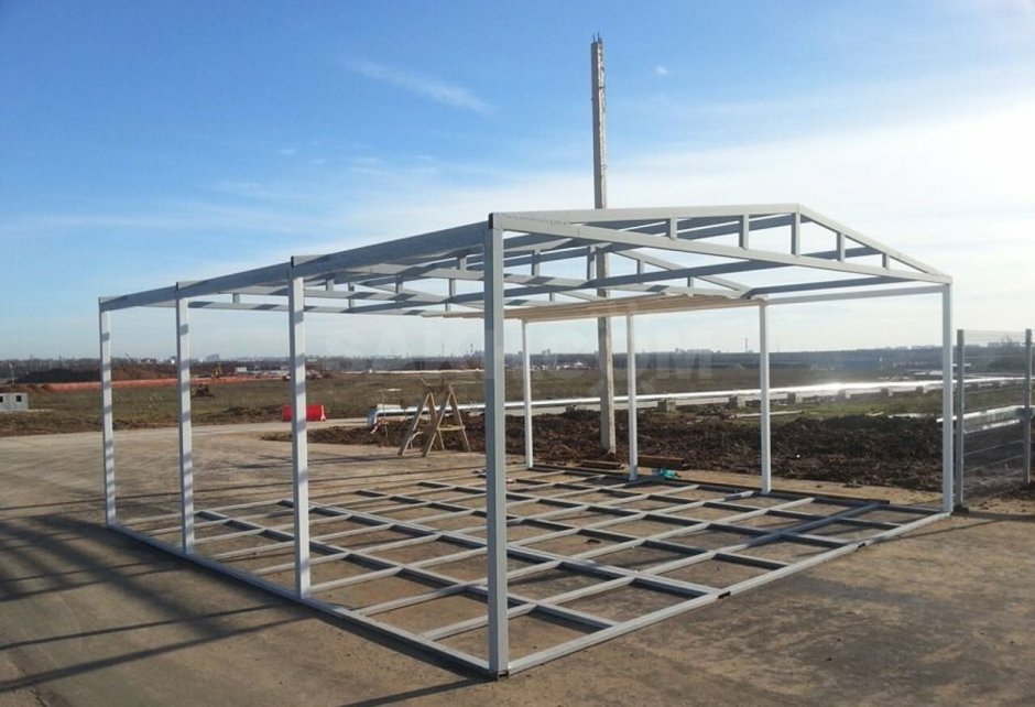 Металлокаркас Ангара из профильной трубы
