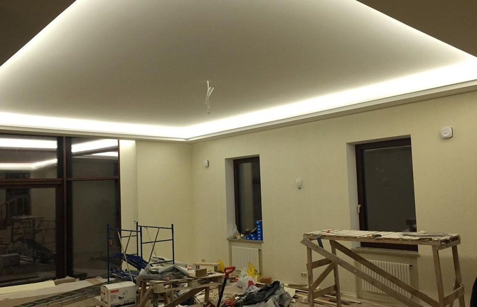 Трековые светильники в интерьере