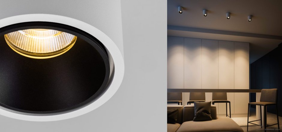 Потолок с теневым профилем