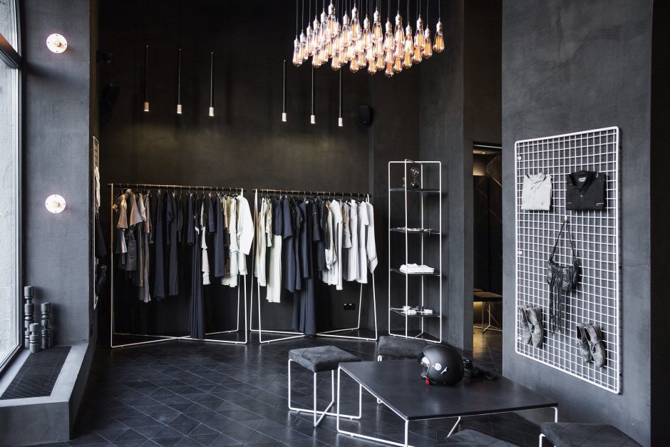 Бутик в стиле лофт