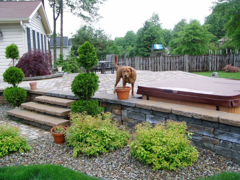 Двухуровневая терраса