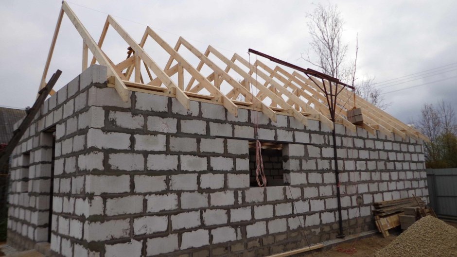 Хозблок 2 этажный