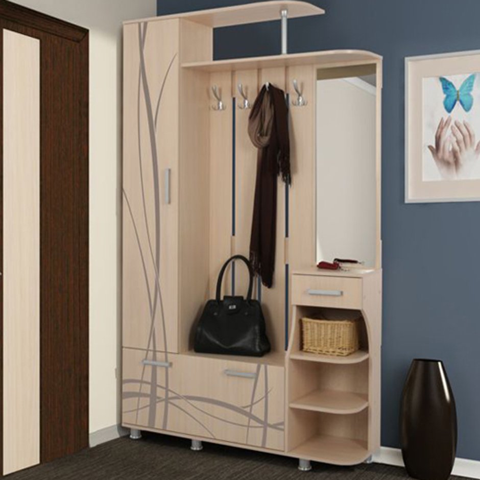 ЛАЙФМЕБЕЛЬ прихожая белая фортуна1700