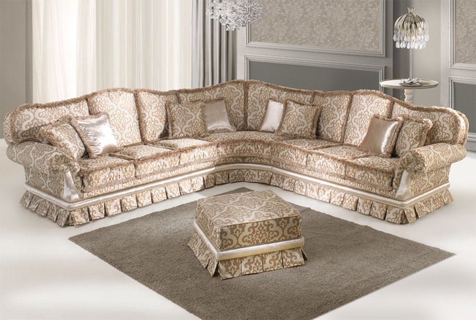 Красивые дорогие уголки диваны