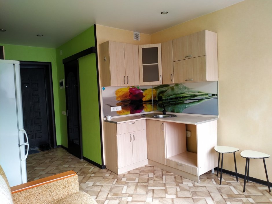 Кухня в гостинке