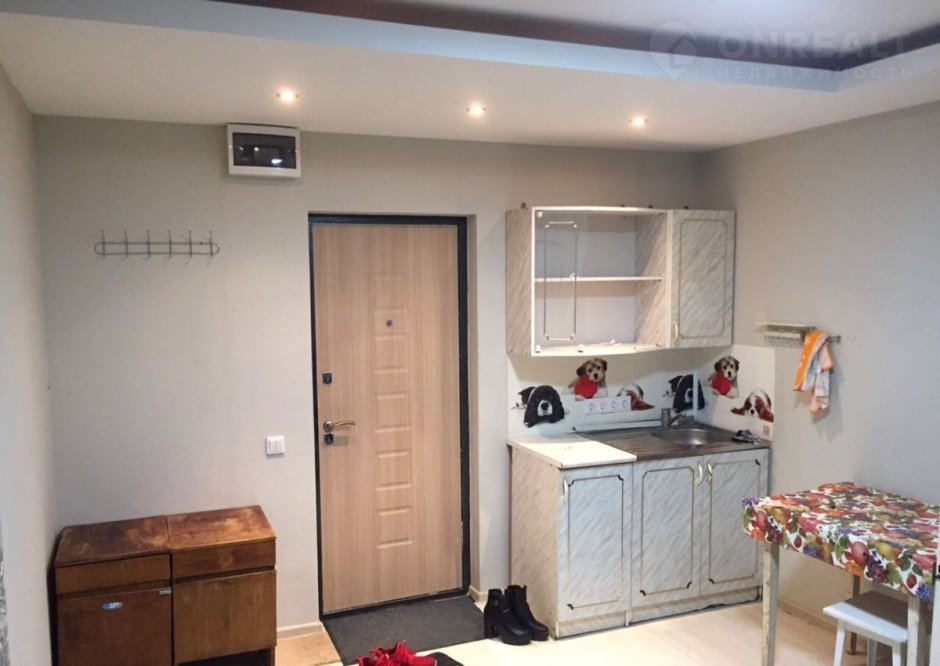 Кухня в комнате в общежитии