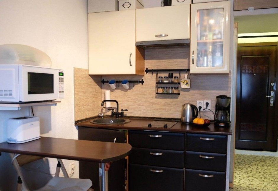 Мини кухня для комнаты в общежитии