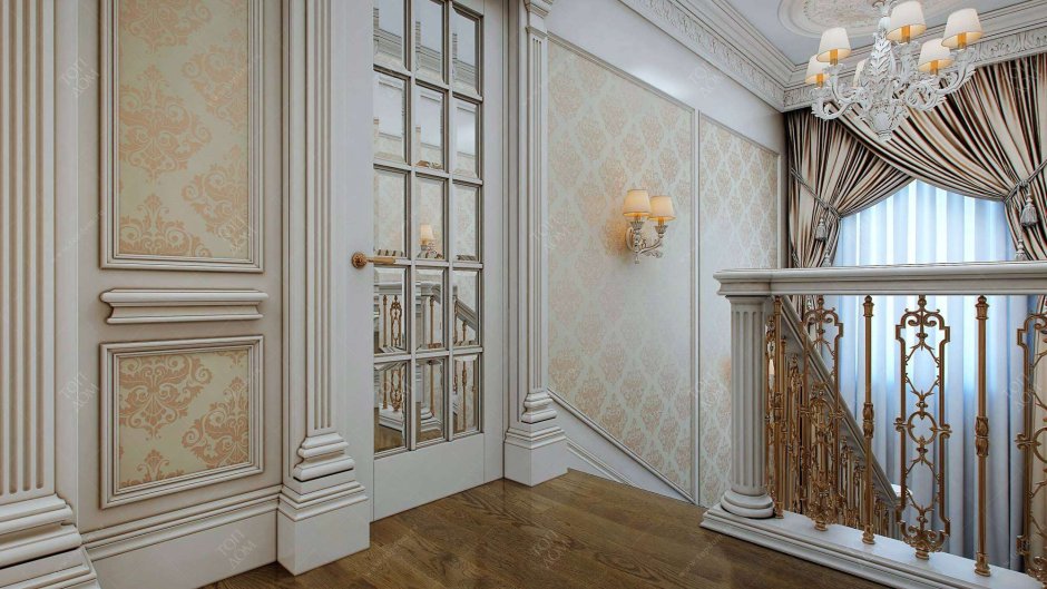 Холл в классическом стиле