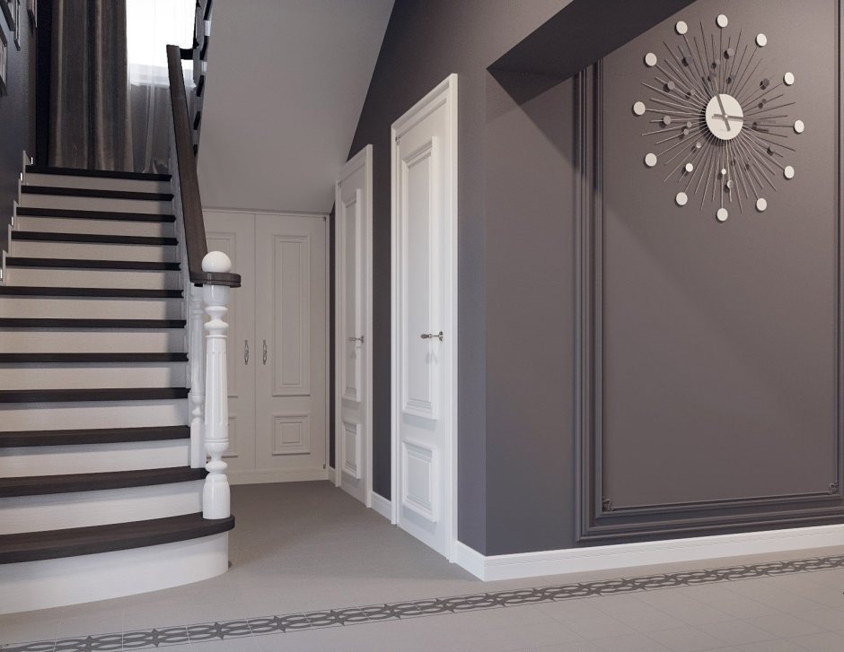 Лестница в неоклассическом стиле