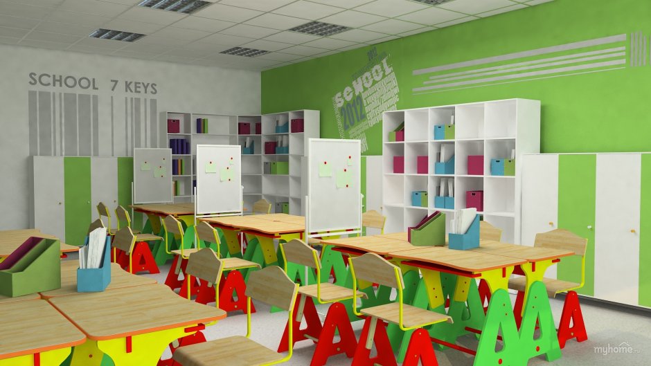 Мебель для класса начальной школы